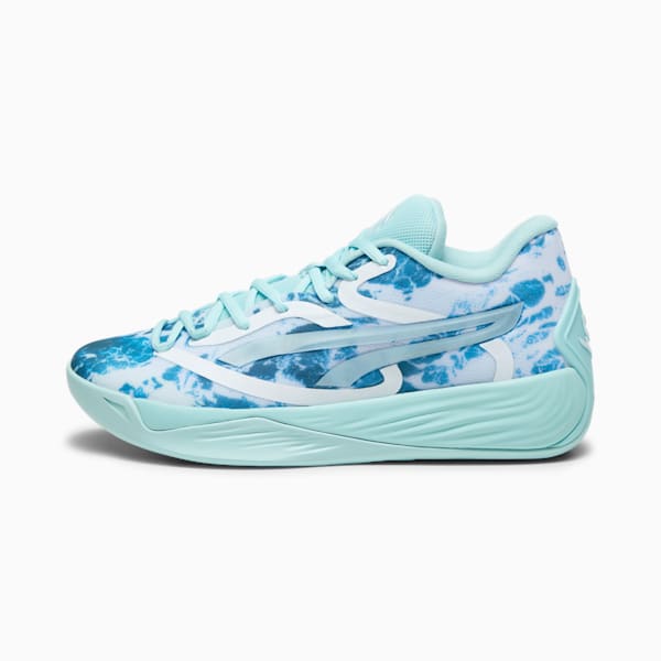 Tenis de basquetbol Stewie 2 Water, Light Aqua-PUMA White, extralarge