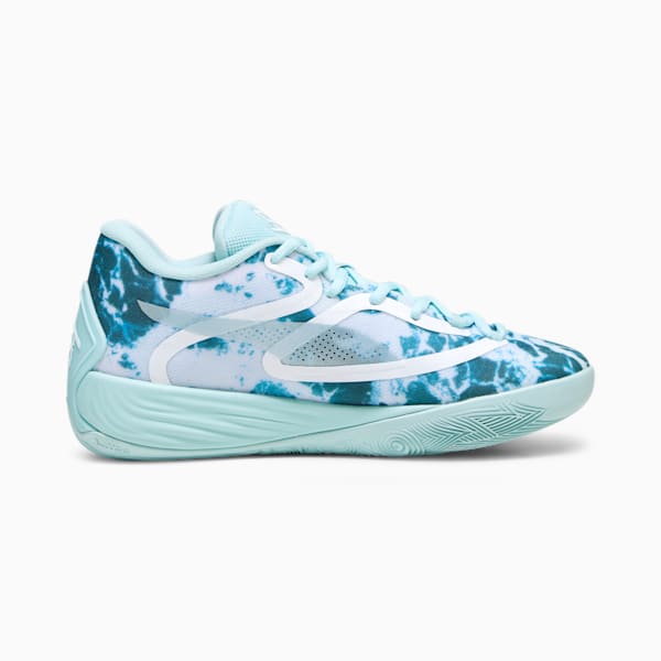 Tenis de basquetbol Stewie 2 Water, Light Aqua-PUMA White, extralarge