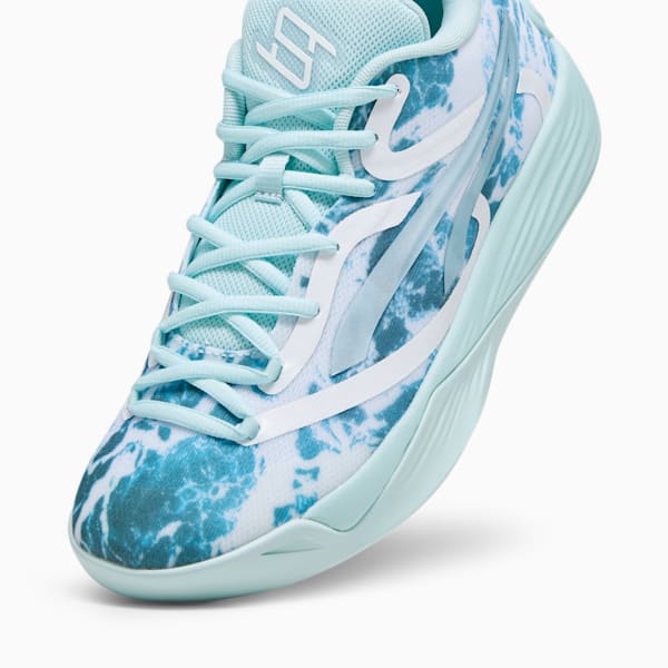 Tenis de basquetbol Stewie 2 Water, Light Aqua-PUMA White, extralarge