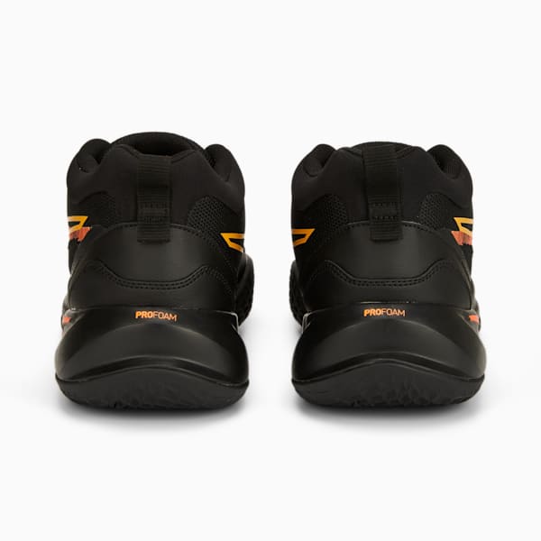 Playmaker Pro Laser Sneakers, PUMA Black-Ultra Orange, extralarge-IND