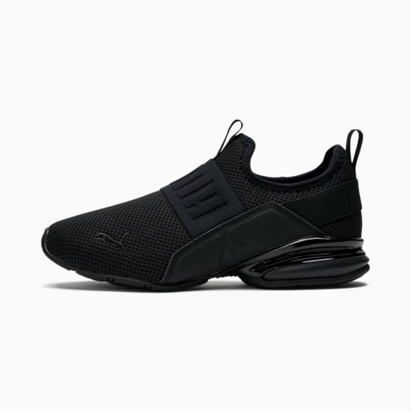 Chaussures à enfiler Axelion Femme, Puma Black-Puma Black, extralarge