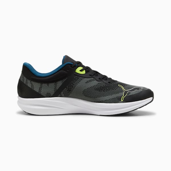 Tenis para correr Redeem ProFoam Engineered, PUMA Black-PUMA Silver-Lime Pow, extralarge