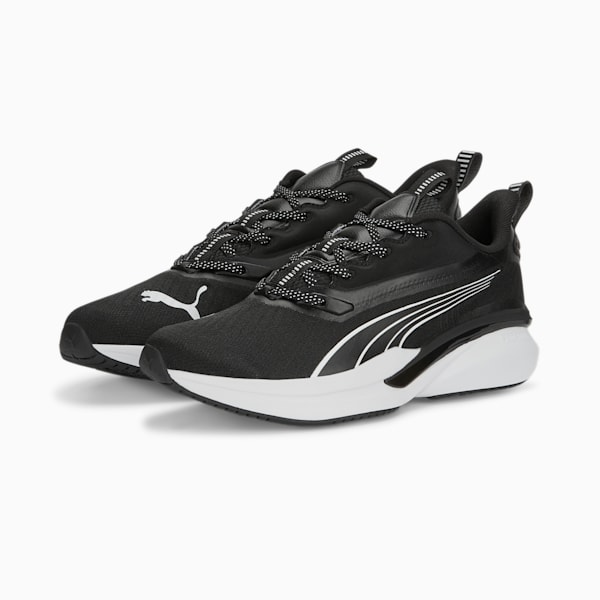 Hyperdrive Profoam Speed Unisex Running Shoes, PUMA Black-PUMA White, extralarge-IND