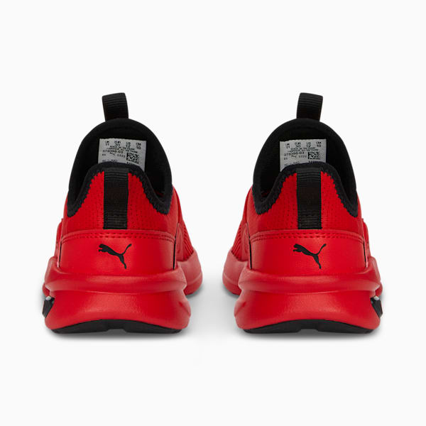 キッズ ソフトライド エンゾ EVO スリッポン スニーカー 17-21cm, For All Time Red-PUMA Black, extralarge-JPN