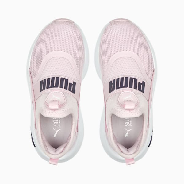 Softride Enzo Evo Slip-On Kids' Shoes, Pearl Pink-PUMA White, extralarge-IND