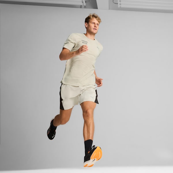 Zapatillas de correr Deviate NITRO™ 3 WIDE para hombre, PUMA Black-Sunset Glow-Sun Stream, extralarge