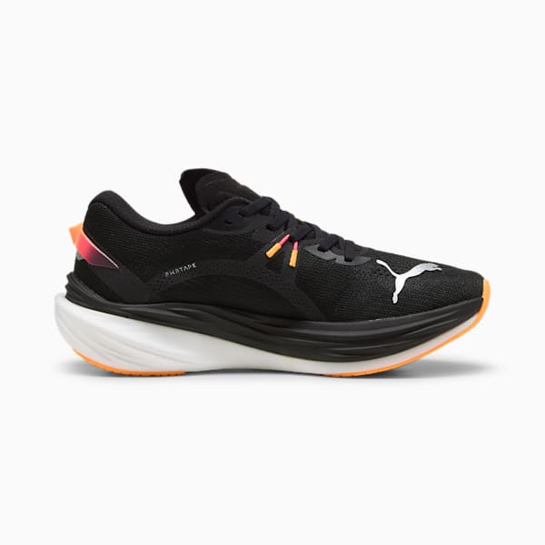 Zapatillas de correr Deviate NITRO™ 3 WIDE para hombre, PUMA Black-Sunset Glow-Sun Stream, extralarge