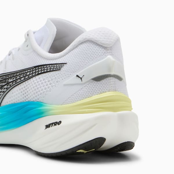 Zapatillas de correr Deviate NITRO™ 3 WIDE para hombre, PUMA White-Speed Blue, extralarge