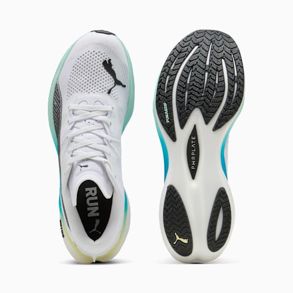 Zapatillas de correr Deviate NITRO™ 3 WIDE para hombre, PUMA White-Speed Blue, extralarge