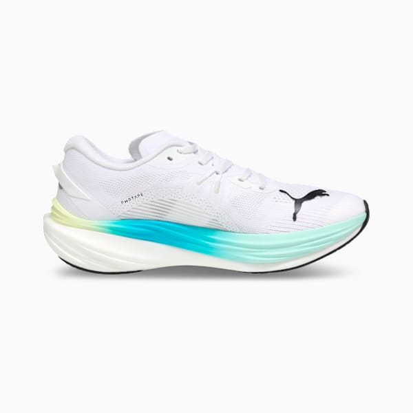 Deviate NITRO™ 3 WIDE Men's Running Shoes, PUMA White-Speed Blue, extralarge-IND
