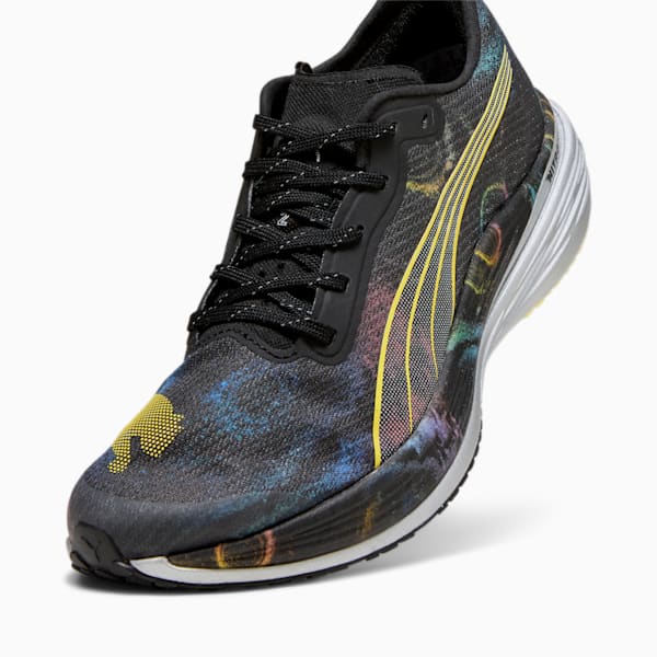 Deviate NITRO™ Elite 2 'Marathon Series' Men's Running Shoes, PUMA Black-PUMA Silver-Yellow Blaze, extralarge-IND