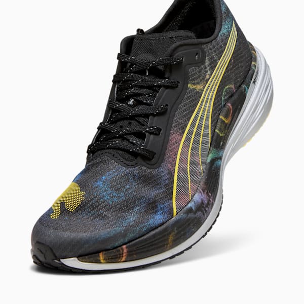 Deviate NITRO™ Elite 2 'Marathon Series' Men's Running Shoes, PUMA Black-PUMA Silver-Yellow Blaze, extralarge