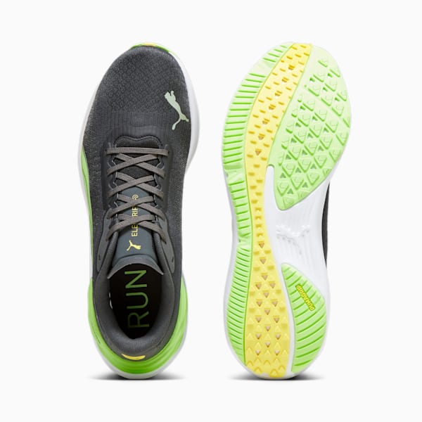 Electrify NITRO™ 3 Men's Running Shoes, PUMA Black-Speed Green, extralarge
