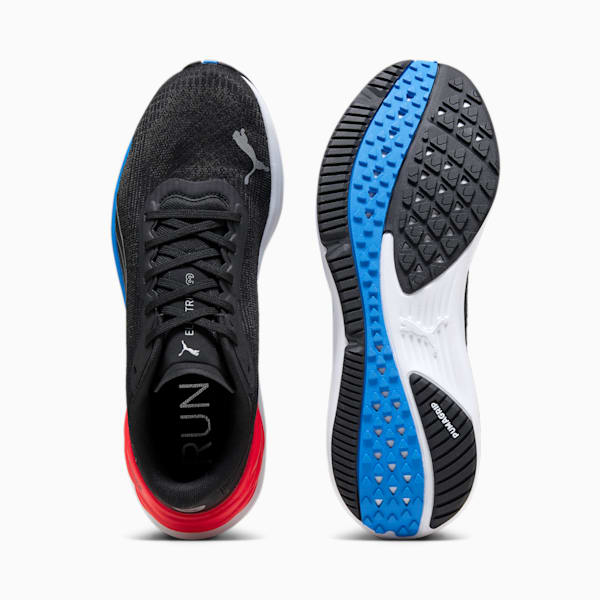 Electrify NITRO 3 Men's Running Shoes, PUMA Black-For All Time Red, extralarge-IND