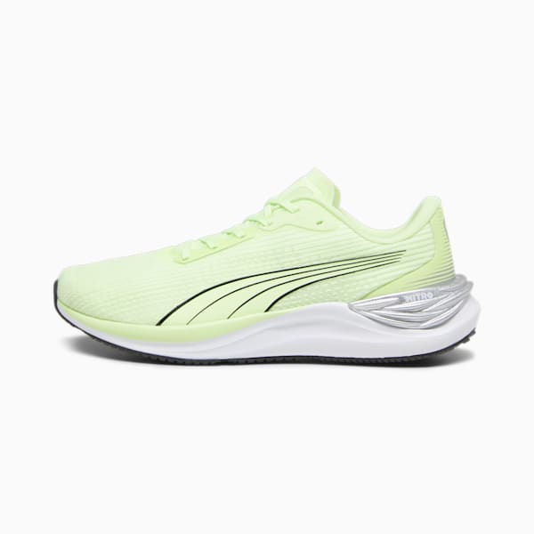 Electrify NITRO™ 3 Men's Running Shoes, Speed Green-PUMA Silver-PUMA Black, extralarge-IND