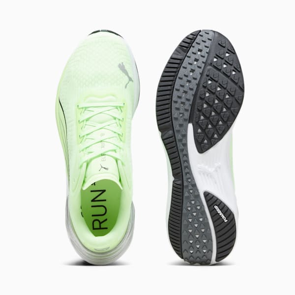 Tenis para correr Electrify NITRO 3, Speed Green-PUMA Silver-PUMA Black, extralarge