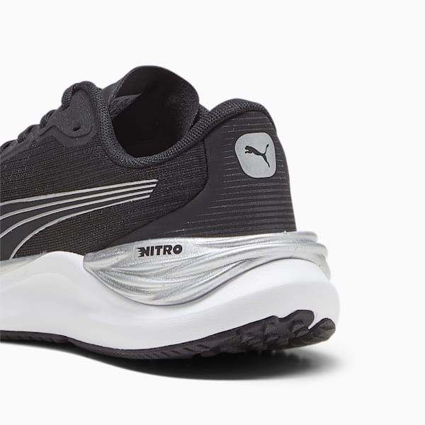 Electrify NITRO™ 3 Women's Running Shoes, PUMA Black-PUMA Silver, extralarge