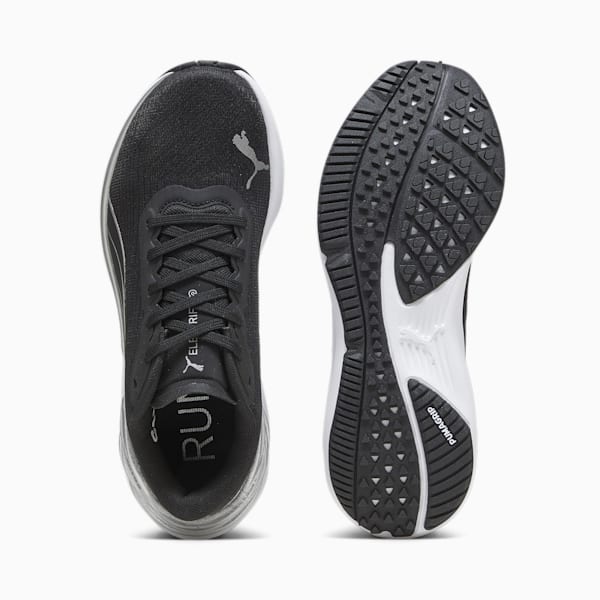 ウィメンズ エレクトリファイ ニトロ 3 ランニングシューズ, PUMA Black-PUMA Silver, extralarge-JPN