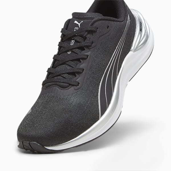 ウィメンズ エレクトリファイ ニトロ 3 ランニングシューズ, PUMA Black-PUMA Silver, extralarge-JPN