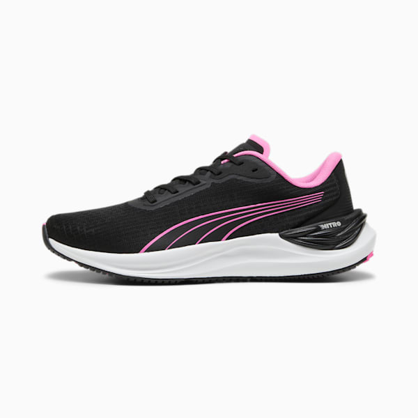 Electrify NITRO™ 3 Women's Running Shoes, PUMA Black-Poison Pink, extralarge-IND