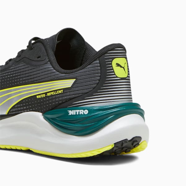 Electrify NITRO™ 3 WTR Men's Running Shoes, PUMA Black-Yellow Burst-Malachite, extralarge