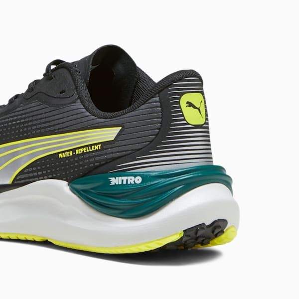 Puma black yellow shoes on sale