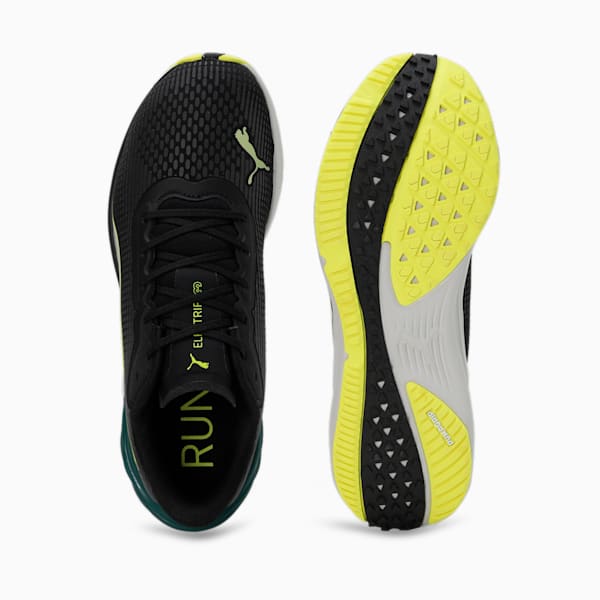 Electrify NITRO 3 WTR Men's Running Shoes, PUMA Black-Yellow Burst-Malachite, extralarge-IND