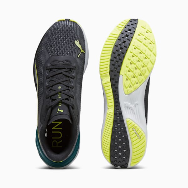 Tenis para correr Electrify NITRO™ 3 WTR para hombre, PUMA Black-Yellow Burst-Malachite, extralarge