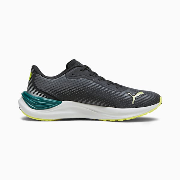 Tenis para correr Electrify NITRO™ 3 WTR para hombre, PUMA Black-Yellow Burst-Malachite, extralarge