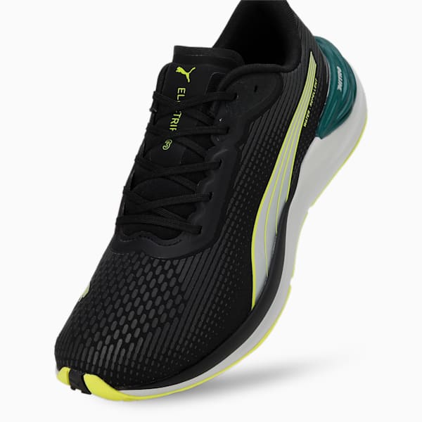 Electrify NITRO 3 WTR Men's Running Shoes, PUMA Black-Yellow Burst-Malachite, extralarge-IND