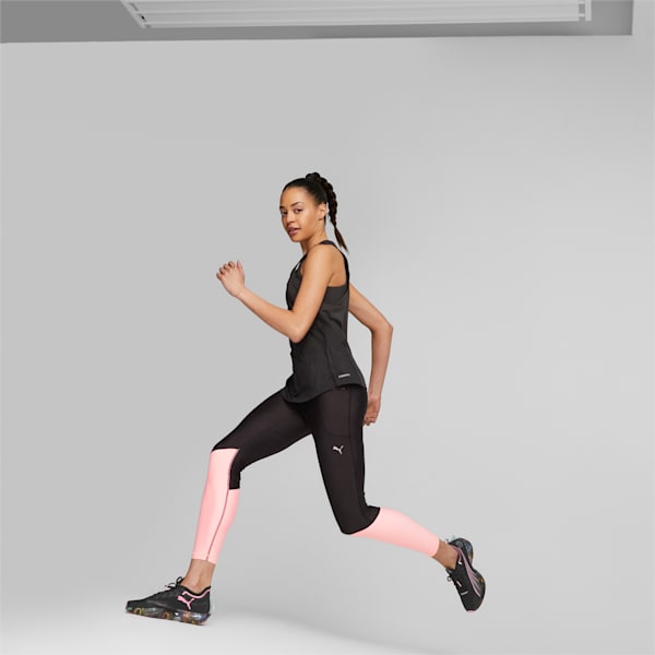 Tenis para correr Fast-R NITRO Elite 'Marathon Series' para mujer, PUMA Black-Strawberry Burst-Yellow Blaze, extralarge