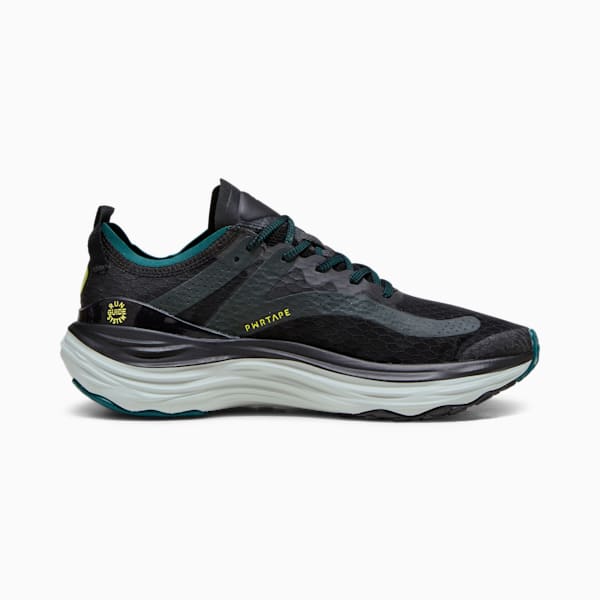 ForeverRun NITRO™ Winterized Men's Running Shoes, PUMA Black-Malachite-Yellow Burst, extralarge