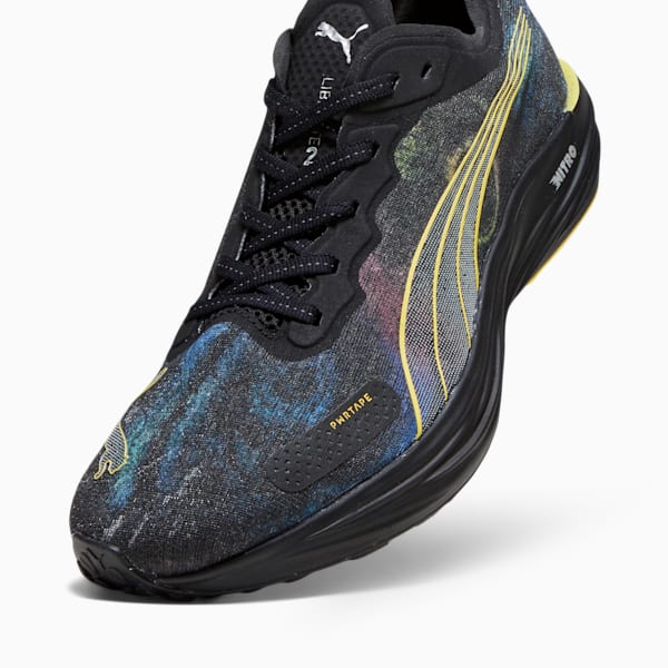Liberate NITRO 2 'Marathon Series' Men's Running Shoes, PUMA Black-PUMA Silver, extralarge-IND