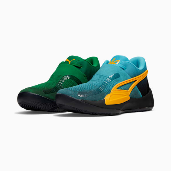 Rise NITRO™ DOMINAYTON Men's Basketball Shoes, Blue Atoll-Amazon Green, extralarge