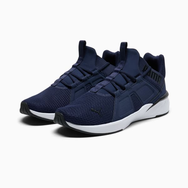 Tenis para correr con malla para hombre Contempt Demi Remix, PUMA Navy-PUMA Black, extralarge