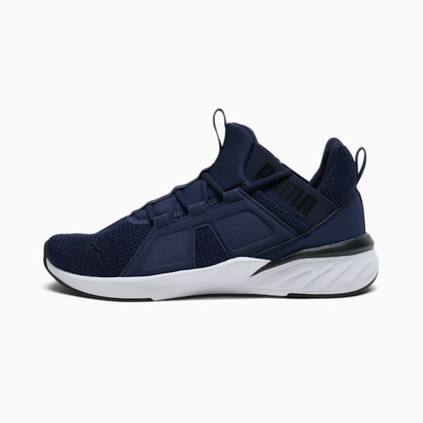 Contempt Demi Remix Mesh Men's Running Shoes, PUMA Navy-PUMA Black, extralarge