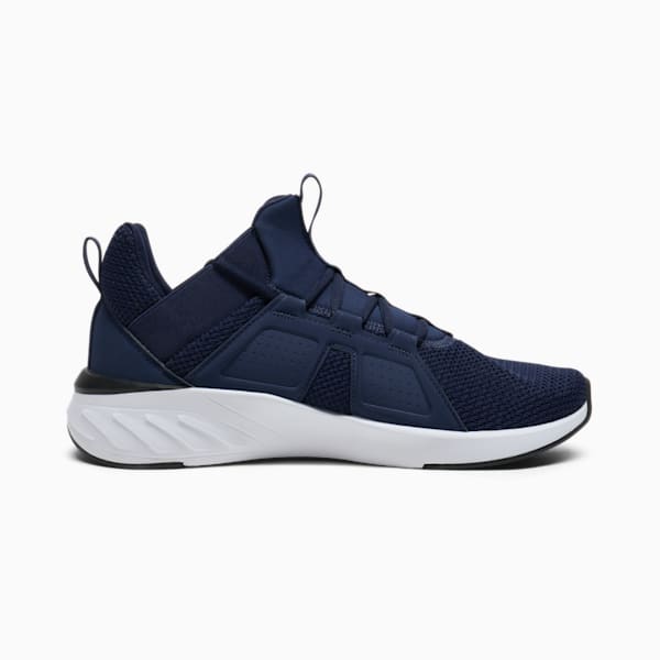 Tenis para correr con malla para hombre Contempt Demi Remix, PUMA Navy-PUMA Black, extralarge