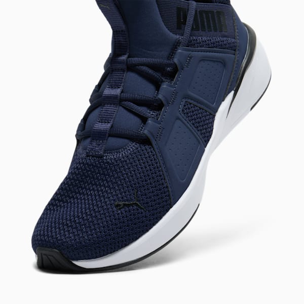 Tenis para correr con malla para hombre Contempt Demi Remix, PUMA Navy-PUMA Black, extralarge