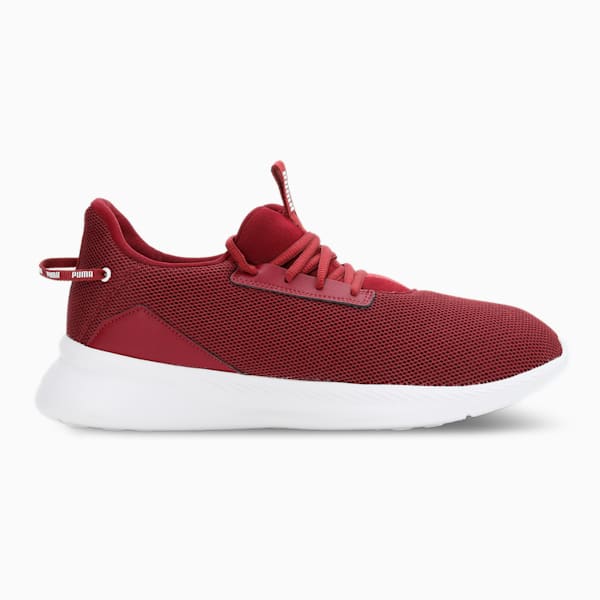 Smooth Walk Men's Running Shoes, Team Regal Red-PUMA White, extralarge-IND