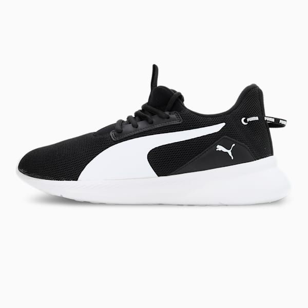 Smooth Walk Men's Running Shoes, PUMA Black-PUMA White, extralarge-IND