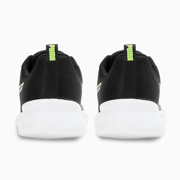 Walk Max Men's Running Shoes, PUMA Black-PUMA White-Lime Squeeze, extralarge-IND
