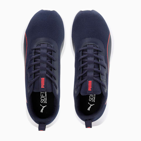 Walk Max Men's Running Shoes, PUMA Navy-For All Time Red, extralarge-IND
