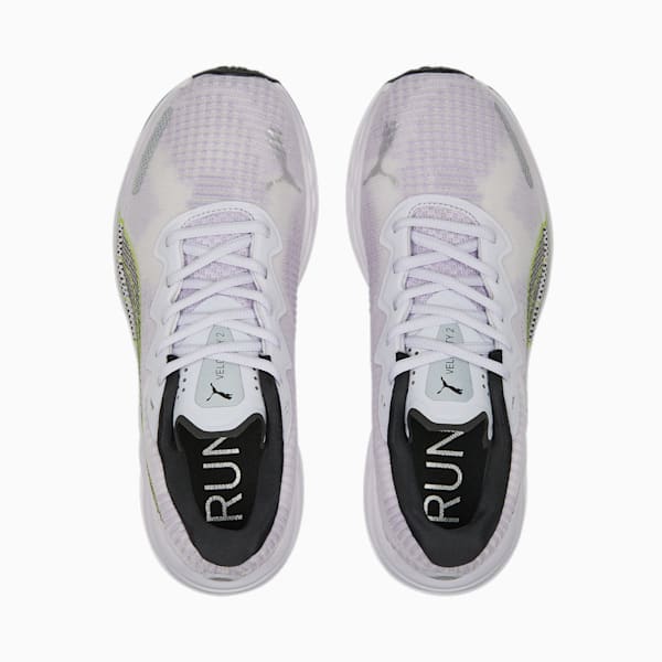 Velocity NITRO™ 2 Fade Women's Running Shoes, Spring Lavender-PUMA Black-Fizzy Lime, extralarge-IND