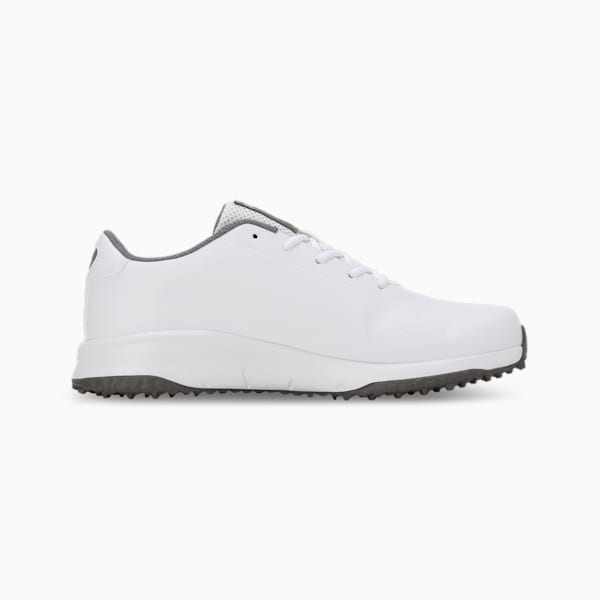 Fusion Tech Spikeless Men's Golf Shoes, PUMA White-QUIET SHADE, extralarge-IND