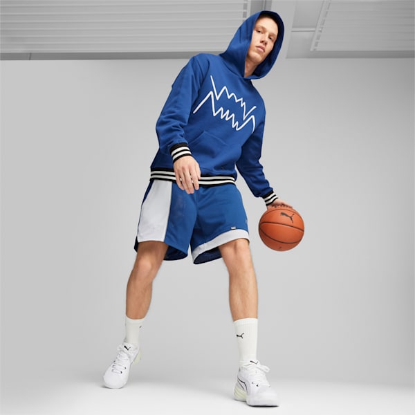 All-Pro NITRO Basketball Shoes, PUMA White-Lime Squeeze, extralarge-GBR