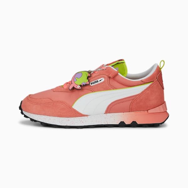 PUMA x SPONGEBOB Rider FV Sneakers, Carnation Pink-PUMA White, extralarge