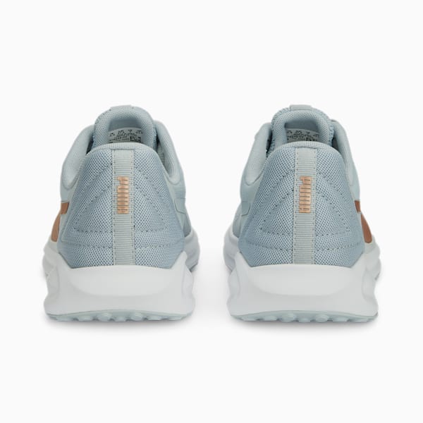 Twitch Runner Metallic Women's Running Shoes, Platinum Gray-Copper Rose, extralarge-IND