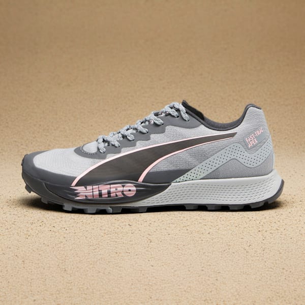 Fast-Trac Apex NITRO™ Women's Running Shoes, Koral Ice-Cool Mid Gray-PUMA Black, extralarge-IND