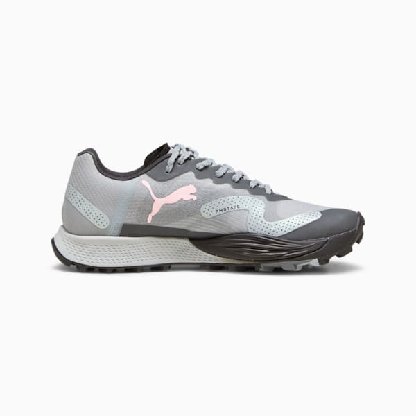 Tenis de carrera de montaña para mujer Fast-Trac Apex NITRO, Koral Ice-Cool Mid Gray-PUMA Black, extralarge