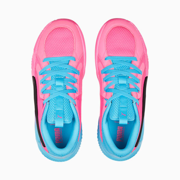 Zapatos de básquetbol Court Rider Chaos Imbalance, Fluro Pink Pes-Bright Aqua, extralarge